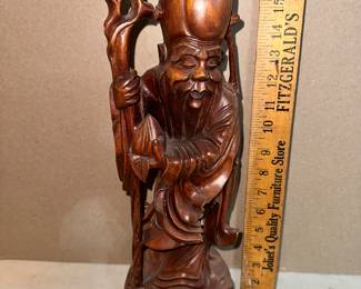 18" Carved Man $18.00