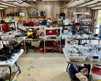 Don’t miss the garage full of anything you may want!!