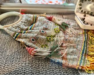 Vintage Beaded Bag