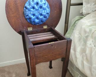 Vintage sewing table