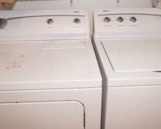 Washer and dryer