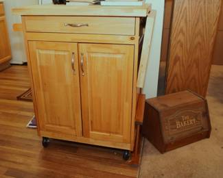 Butcher block island