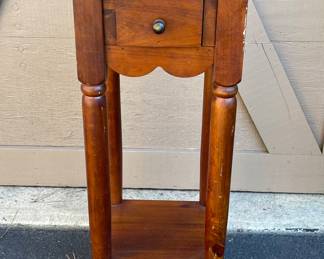 Wooden telephone table