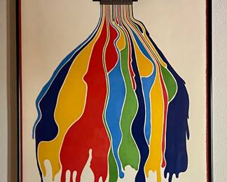 Werner Pfeiffer "Blackout" A.P. - signed print