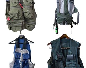 Orvis & Patagonia fishing vests