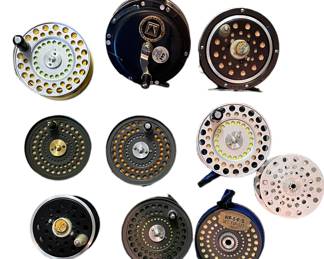 Lots of reels and spools