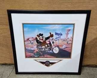"Fat Boy" print with Warrner Bros. Certificate of Authenticity 456/500