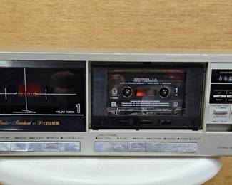 Fisher studio - standard double cassette player (needs a little tlc)