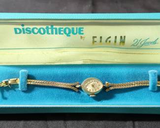 Vintage Ladies Elgin & Bulova Gold Filled Wrist Watches, Qty 4 And Silver Toned Watches, Qty 2