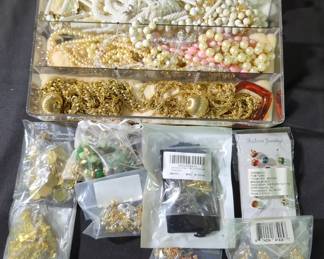 Beaded Necklaces, Including Faux Pearls, Birthstone Post Earrings, And Clip-On Earring Back Replacements