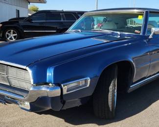 1969 Ford Thunderbird Tudor Car, 429 V8 Engine, C6 Transmission, Odometer Reads 56,451 Miles