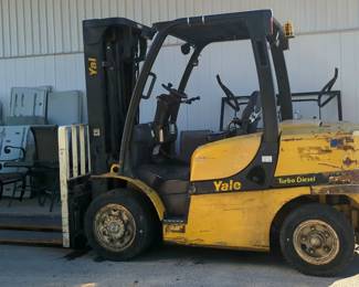 Yale Turbo Diesel Lift Truck, Model GDP080VXNKGE094