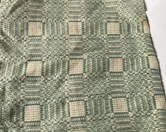 Linsey woolsey coverlet