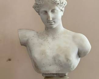  Grand Tour marble bust of Hebe