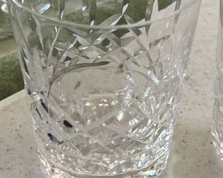 Waterford crystal double old fashion glass