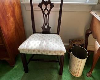 Chippendale style side chair