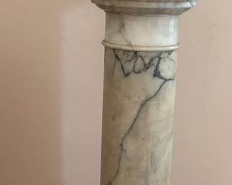 Marble pedestal