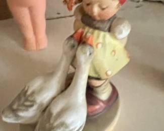Vintage Hummel Goose Girl