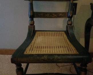 Antique Hitchcock style stenciled chair