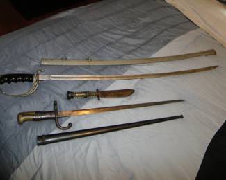 Swords including The Elm of St. Stephen Sword