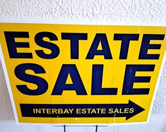 FOLLOW THESE SIGNS TO THE SALE