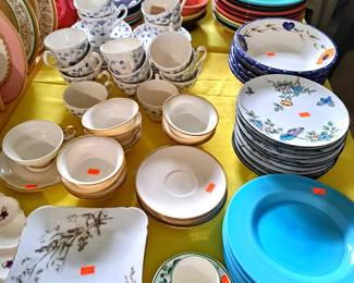 LARGE VARIETY OF DISHES  - LENOX, FRENCH, NORWEGIAN, JAPAN, ETC.