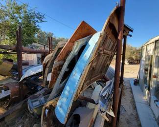 #1354 • (6)Vintage Hoods & (7)Fender Trim
