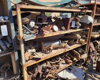 #1224 • Shelf with Car Parts
