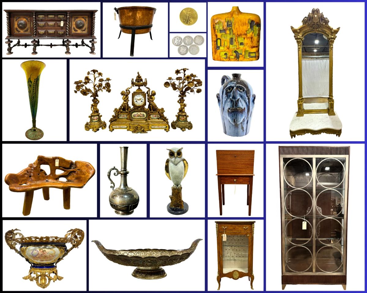 October Auction Collage