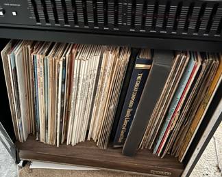 Fisher stereo components; records