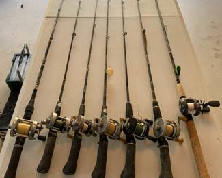 Fishing gear - rods and reels