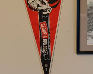 UGA pennant 