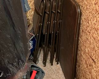 Card table and chairs