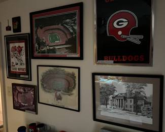 Sanford Stadium photos from 1976, 1980s, early 2000s.