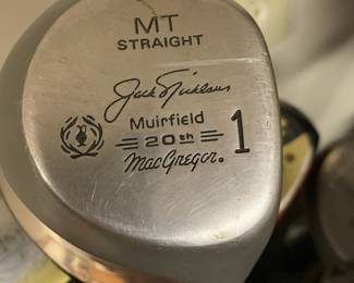 MacGregor Jack Nicklaus golf clubs