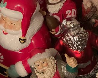 All kinds of Santa 