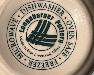 Longaberger Pottery mugs (4 of them)