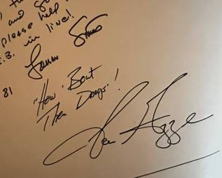 Glory! Glory! Signed by Loran Smith and Lewis Grizzard