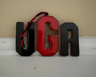 UGA Christmas ornament