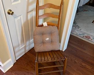 Ladder-back rocking chair