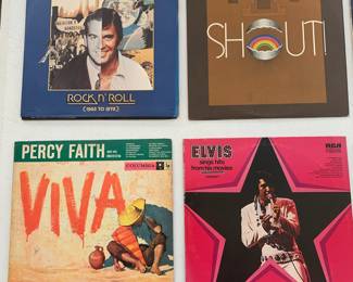 Dick Clark; Elvis Presley; Percy Faith; Isley Brothers