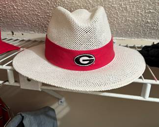 UGA hat - one of many