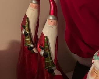 Modern Santa Claus decor