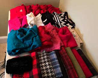 Sweaters and scarves