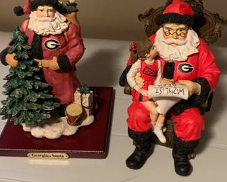 UGA Santas - proof that Santa is a dawg!