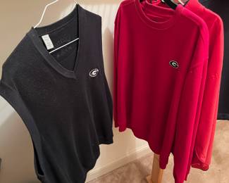 UGA sweaters - two of many!