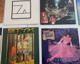 Styx; Frank Zappa; Linda Ronstadt; Three Dog Night