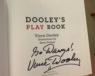 Vince Dooley autograph 