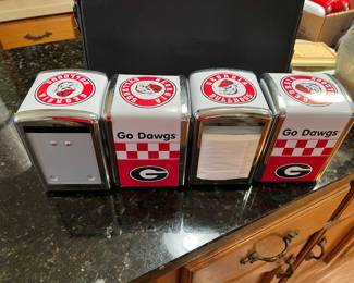 UGA napkin dispensers - retro diner-style