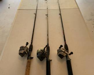 Fishing gear - rods and reels